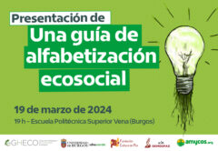 Presentamos en Burgos «Una guía para la Alfabetización ecosocial»